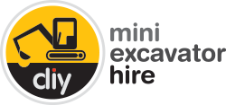 DIY Mini Excavator Hire Logo
